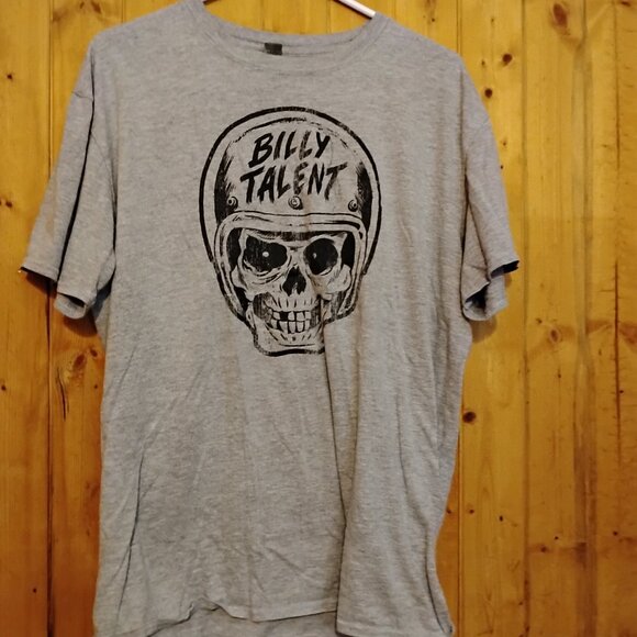 Men's Grey XL Vintage Billy Talent Band Concert Music T-Shirt Crisis of Faith - Picture 2 of 4